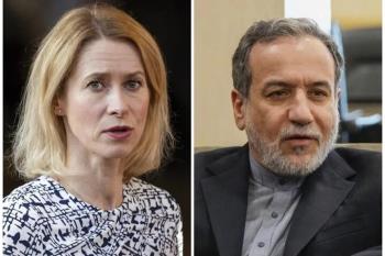 Top Diplomats of Iran and EU Discuss Efforts to Achieve Ceasefire