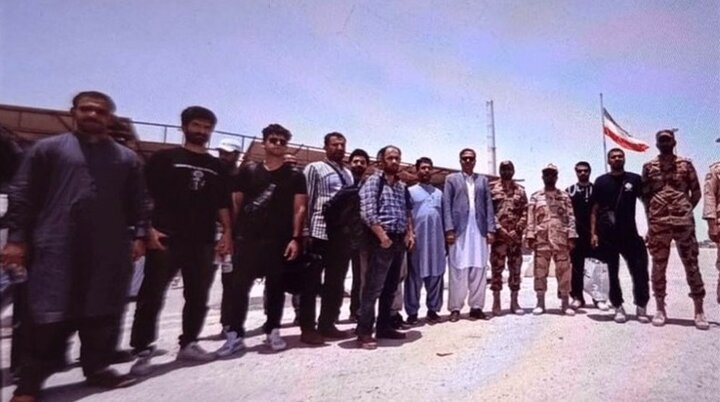 Iranian Sailors from Ship Seized by US Arrive Back Home