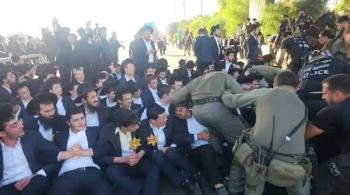 حریدی‌ها علیه خدمت نظامی به خیابانها آمدند