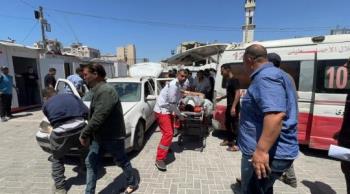 شهيدان وجرحى في قصف إسرائيلي استهدف مدنيين غرب خان يونس