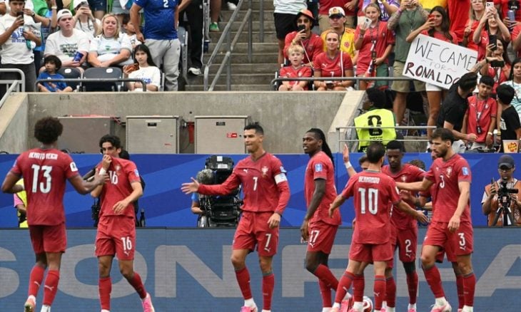 البرتغال تسحق أوزبكستان 5-0 وثنائية لرونالدو
