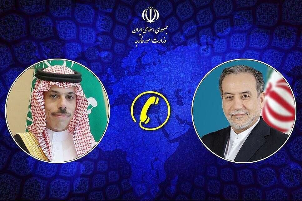 وزيرا خارجية إيران والسعودية يؤكدان ضرورة الحفاظ على القنوات الدبلوماسية وتعزيز التعاون المشترك