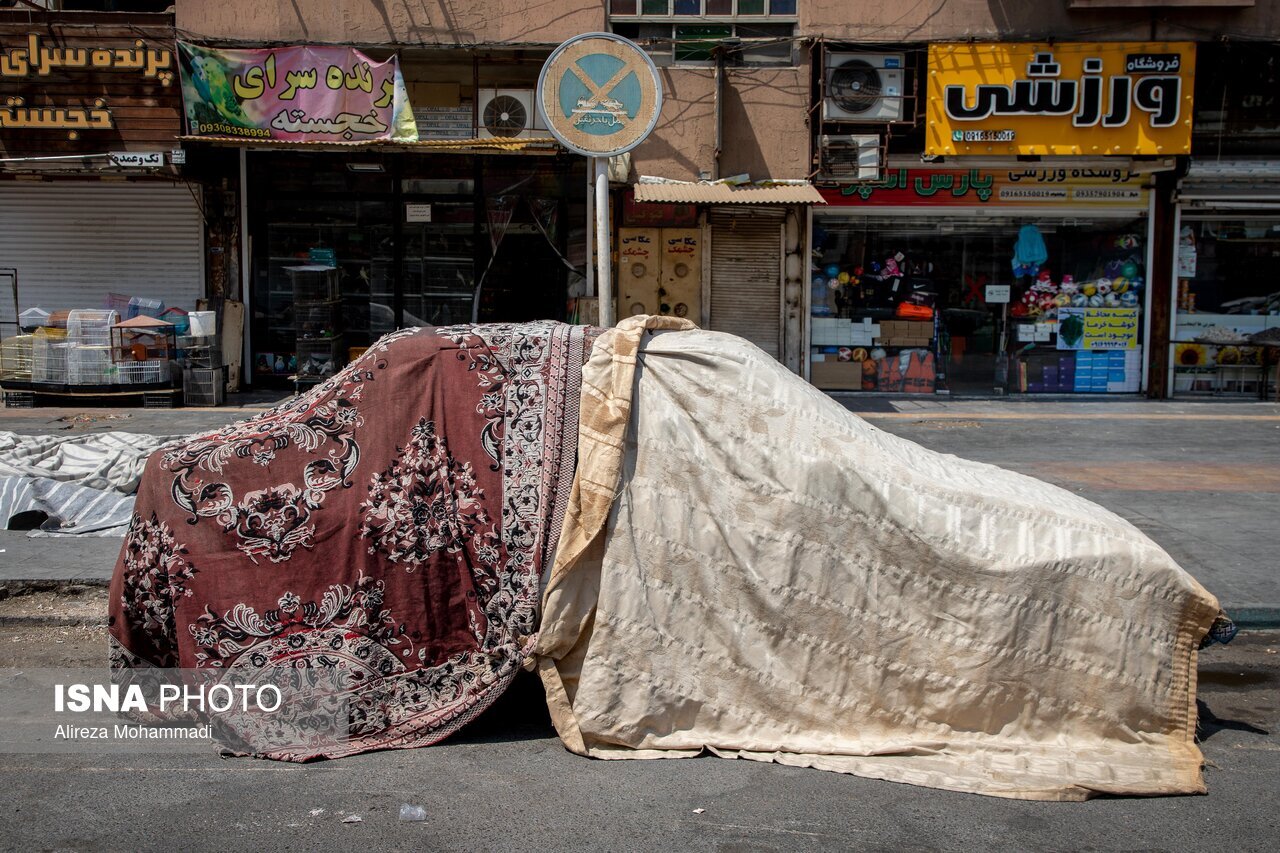 گرمای 50درجه اهواز در جنوب ایران