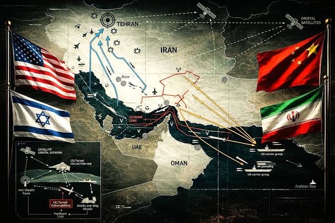 جنگ کریدورها در سایه جنگ ایران؛ نبرد پنهان آمریکا با چین و روسیه