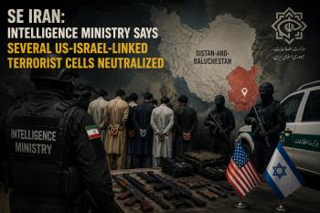 SE Iran: Intelligence Ministry Says Several US-Israel-Linked Terrorist Cells Neutralized