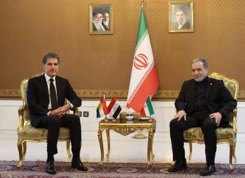 Araghchi, Barzani Emphasize Implementing Iran-Iraq Security Cooperation Memorandum