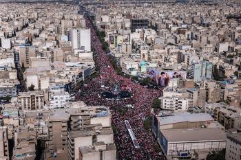 Millions Gather in Tehran for Funeral Procession of Martyred Leader