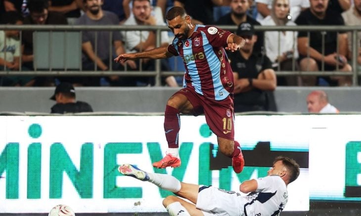 محمد صلاح يسجل حضوره الأول بقميص طرابزون سبور التركي