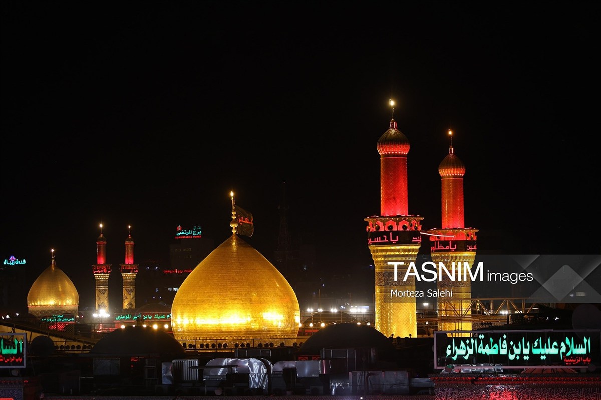 کربلای معلی در شب اربعین حسینی