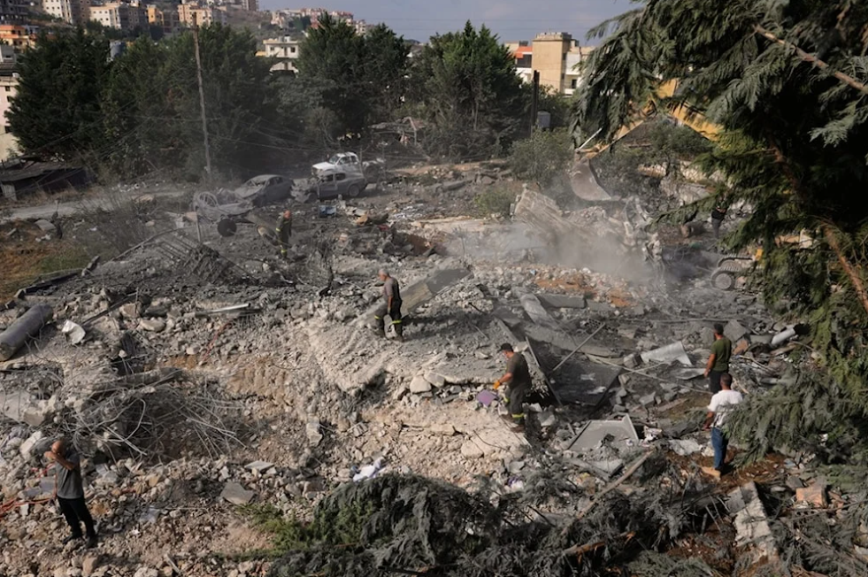 17 Killed, Including Two Infants, in Israeli Strikes Across Southern Lebanon