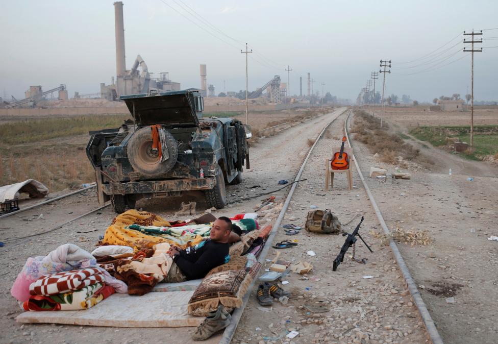 نازح من جرائم تنظيم داعش شمالي الموصل
