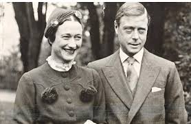 الملك ادوارد الثامن وزوجته والاس سيمبسون