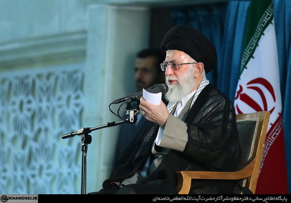 The Supreme Leader speaks during Imam Khomeini’s Decease Anniversary