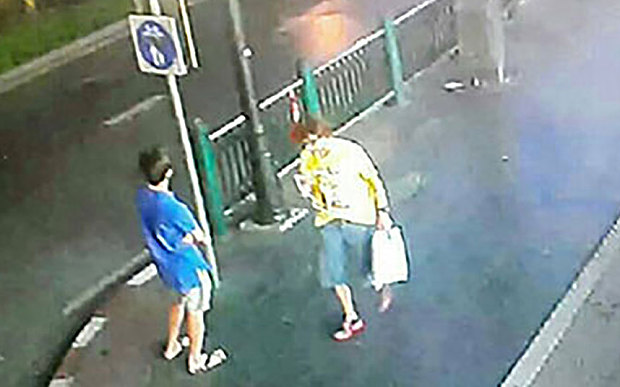 Suspect of Bangkok Caught in TV Footage  