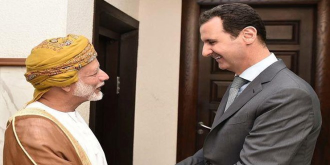 President Assad Meets Oman FM, Reiterates Elimination of Terrorism 