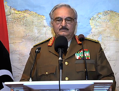 اللواء حفتر: ليبيا مستعدة للتعامل مع روسيا في الحرب على الارهاب