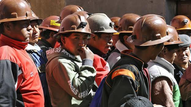 Fin de la huelga minera en la ciudad boliviana Potosí 