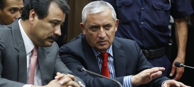 Pérez Molina ante justicia por el caso de corrupción en Guatemala