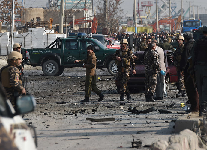 افغانستان میں خودکش حملہ 14افراد ہلاک و زخمی 