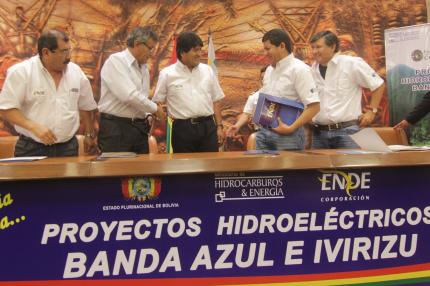 Morales: convertimos a Bolivia a un centro energético de América del Sur