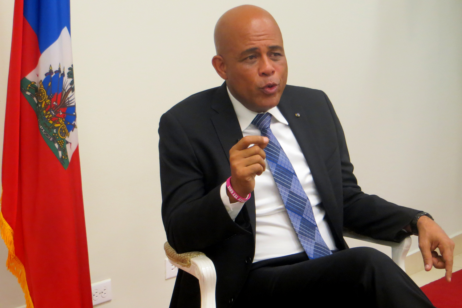 Martelly llama al pueblo haitiano a la reconciliación y diálogo