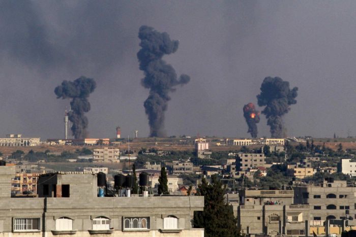 Israel lanza numerosos ataques aéreos contra la Franja de Gaza