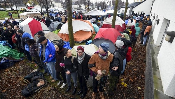 Manifestaciones en Minneapolis por el asesinato de Jamar Clark