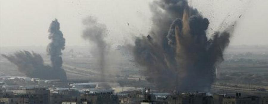 Aviones israelíes vuelven a bombardear a la Franja de Gaza