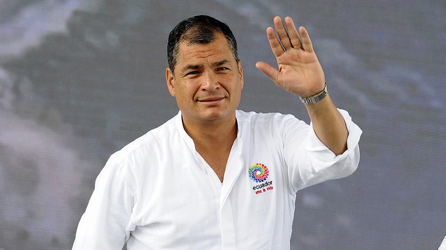 Correa no participa en los comicios del 2017 en Ecuador