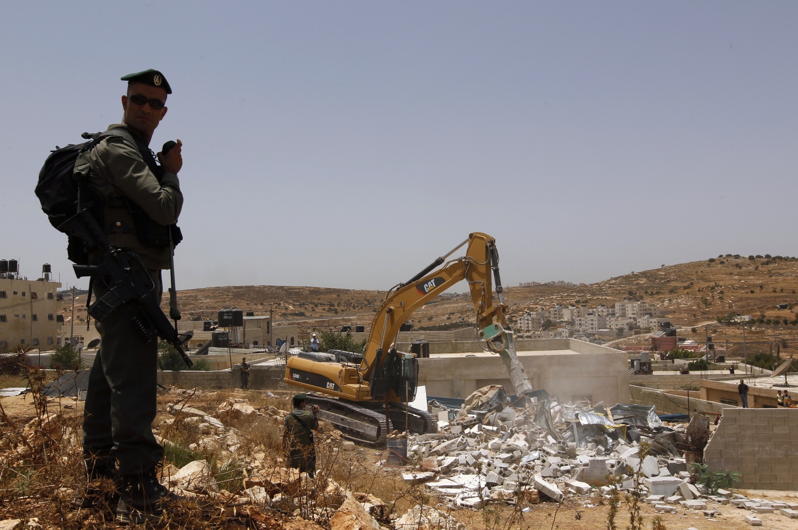 Israeli Regime Destroys Palestinian Houses