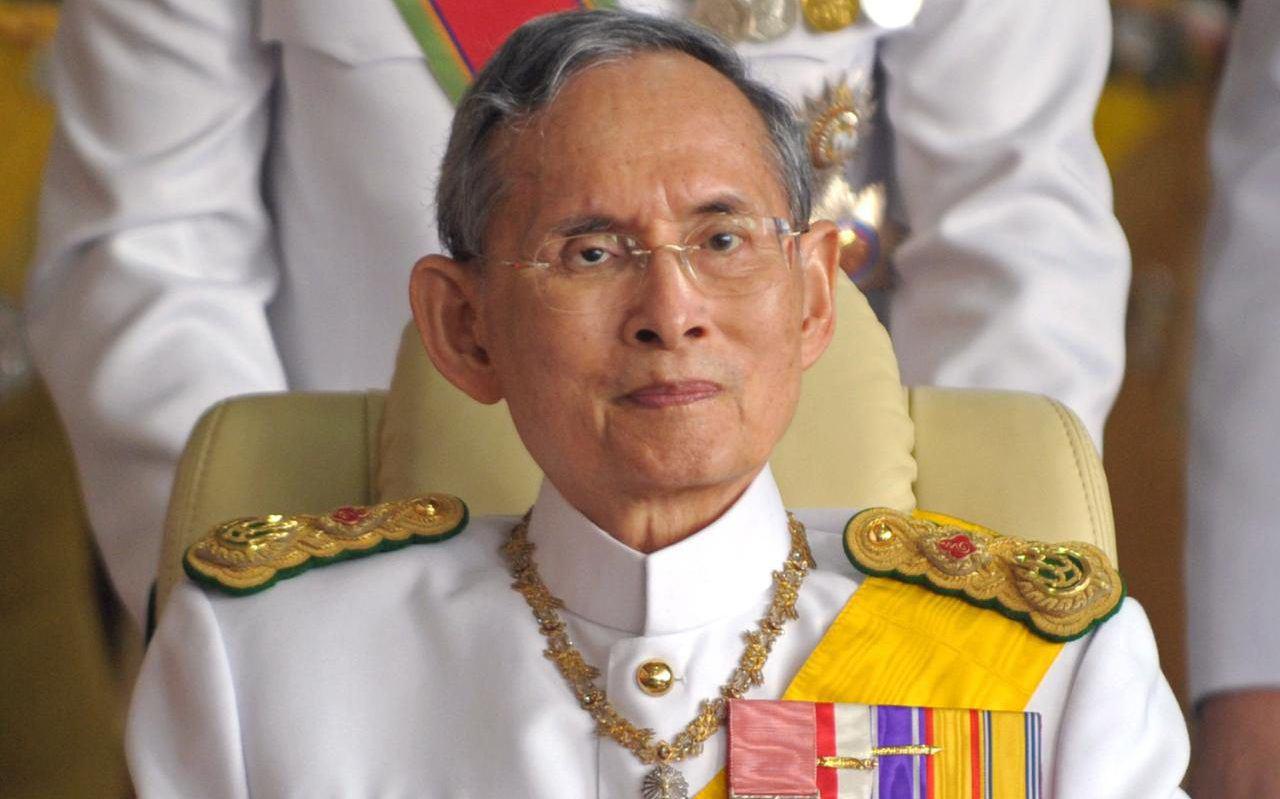 یک سال عزای عمومی در تایلند به دلیل مرگ پادشاه