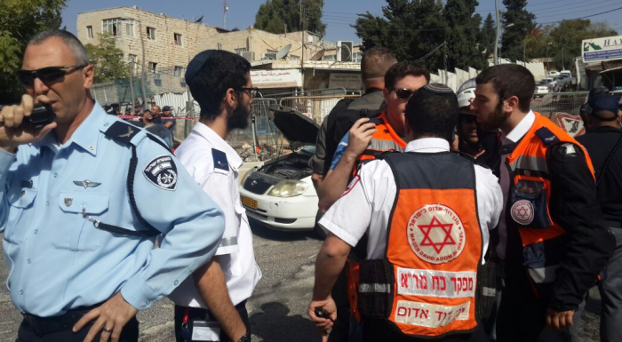 إصابة 8 اسرائيليين بعملية فدائية في القدس المحتلة+صور