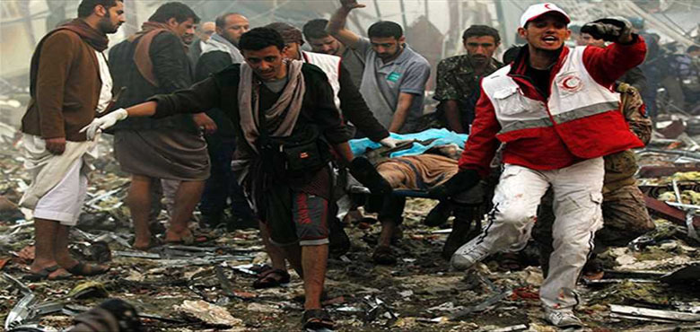 یمن، سعودی جارحیت میں 140 افراد جاں بحق، پوری دنیا کا رد عمل