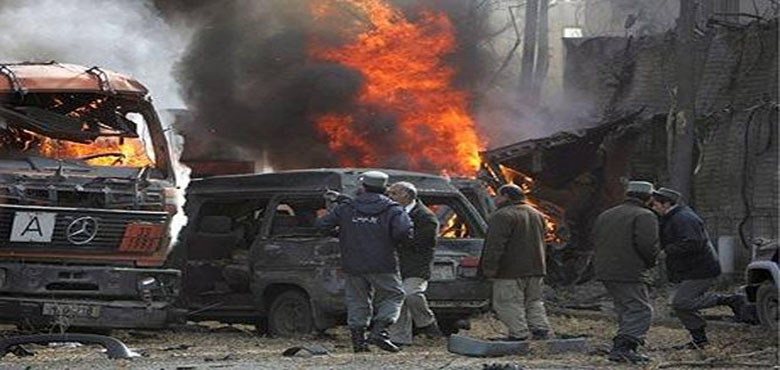 افغانستان، جرمن قونصل خانے پر خودکش حملہ، 2 ہلاک، 60 زخمی