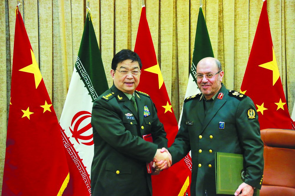 Iran Signs Military Cooperation Pact with China