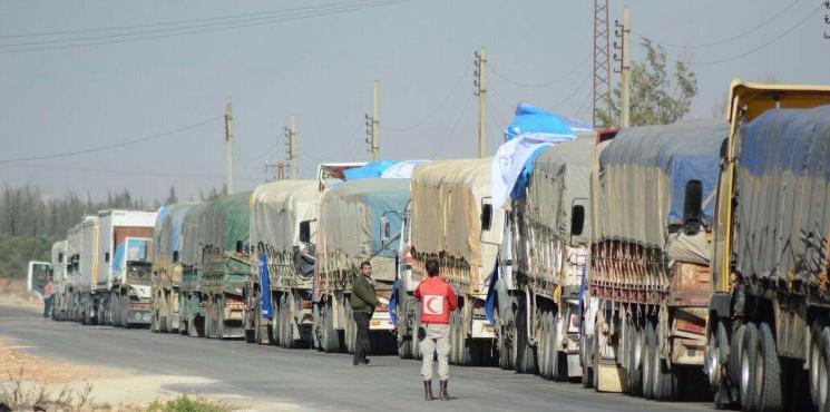 Media Luna Roja de Siria envía ayuda humanitaria a Homs