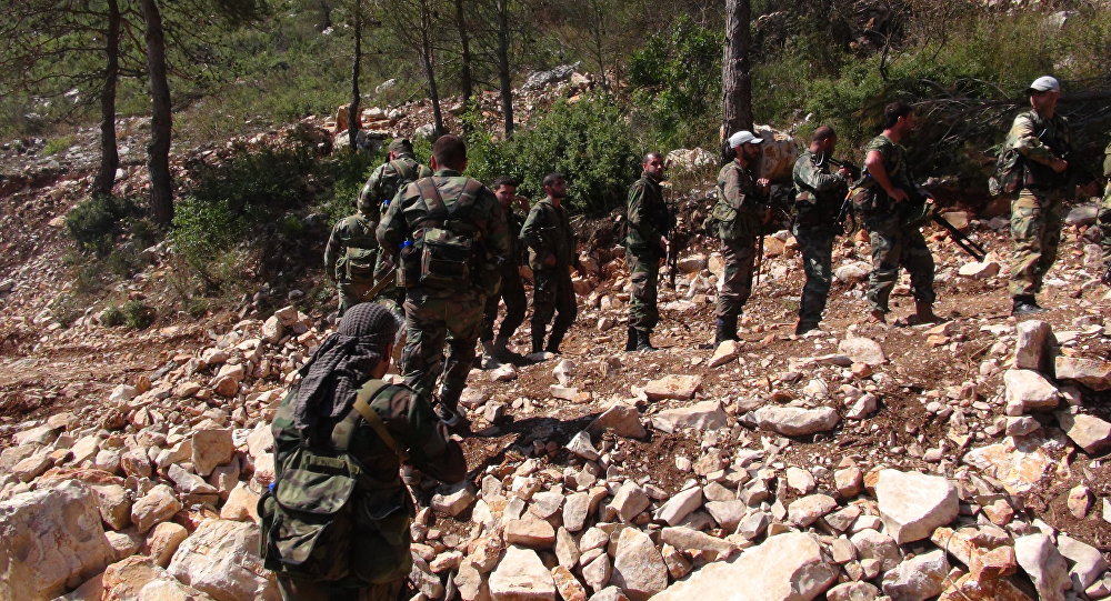 الجيش السوري يدخل بلدة سلمى معقل المسلحين في ريف اللاذقية