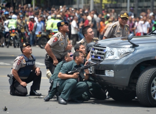 Terror Attacks Hit Indonesian Capital, Six Killed