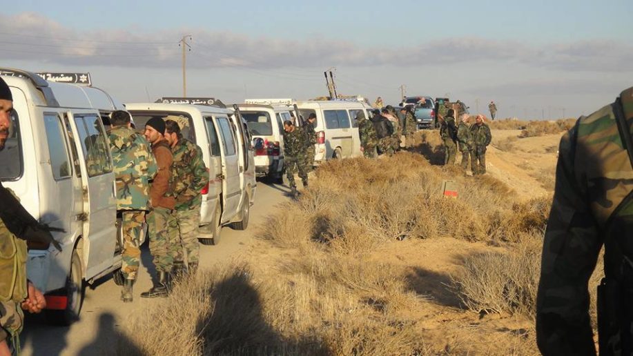 Syrian Army Deploys Reinforcement to Liberate Palmyra