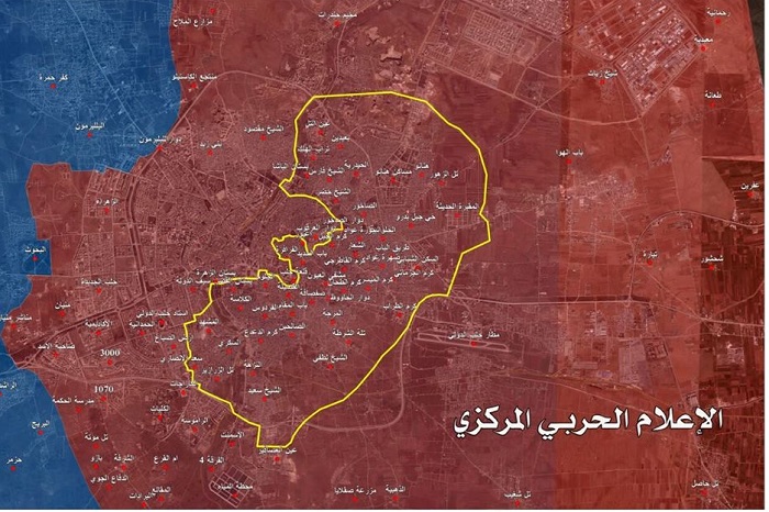 اتفاق لإخراج المسلحين من شرق حلب والباصات الخضر تنقل أول دفعة+صور