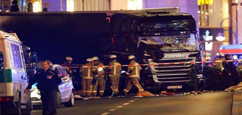 جرمنی، کرسمس بازار میں ٹرک نے 12 افراد کو کچل دیا