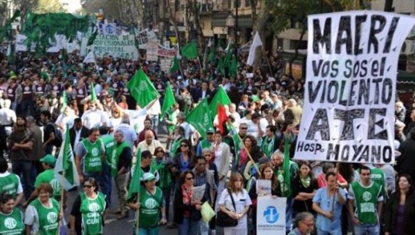 Argentina: Convocan nuevas marchas contra Macri para el 29 de enero