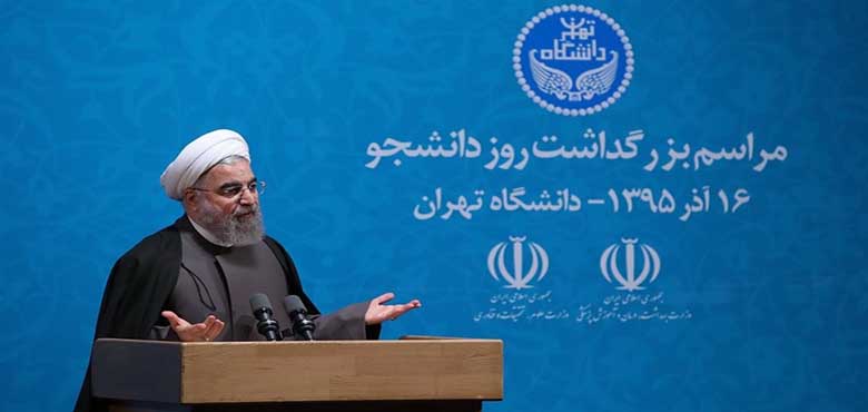 امریکا کو ایٹمی معاہدے کی خلاف ورزی کی اجازت نہیں دی جائے گی : صدر روحانی