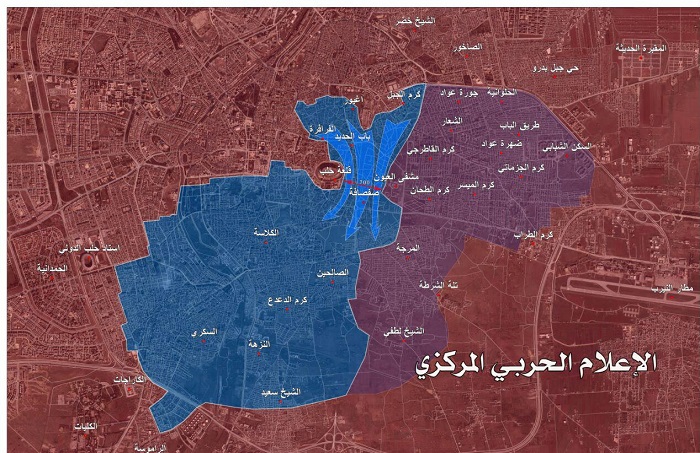 تخبط كبير في معسكر المسلحين، والتنسيقيات تعترف بانهيار جبهة حلب