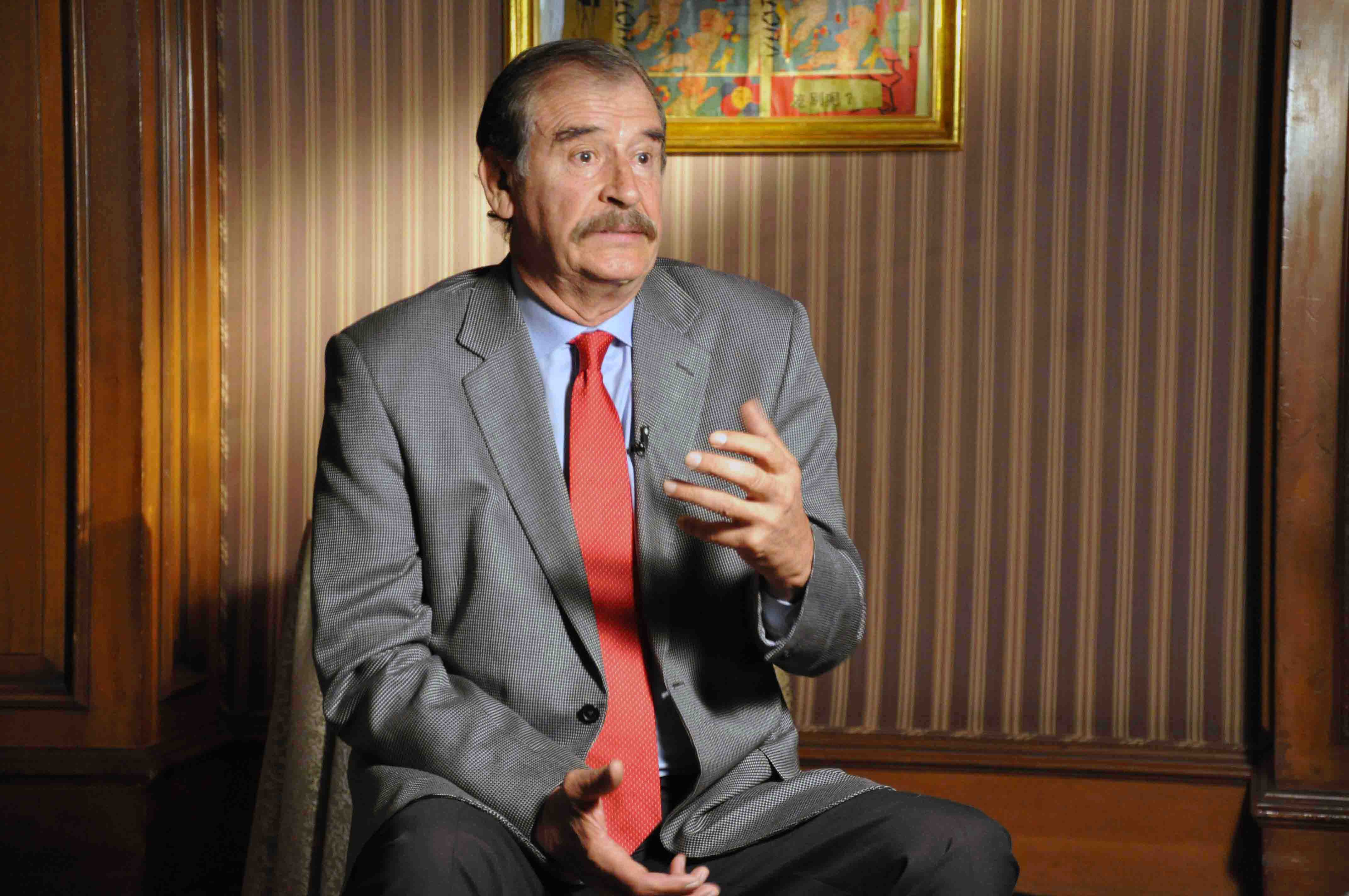 Vicente Fox: Trump provocaría una guerra comercial entre EEUU y México