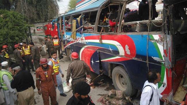 Bus Bomb Blast Kills 15 in Pakistan’s Peshawar