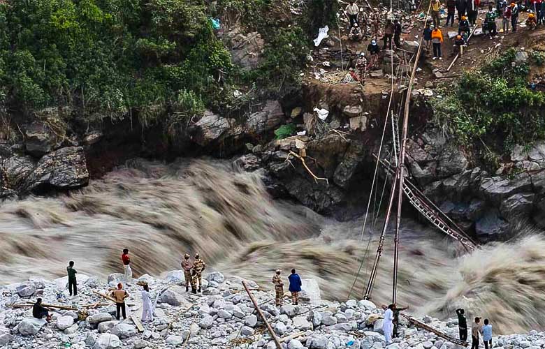 Torrential Rain, Floods Killed 53 in NW Pakistan