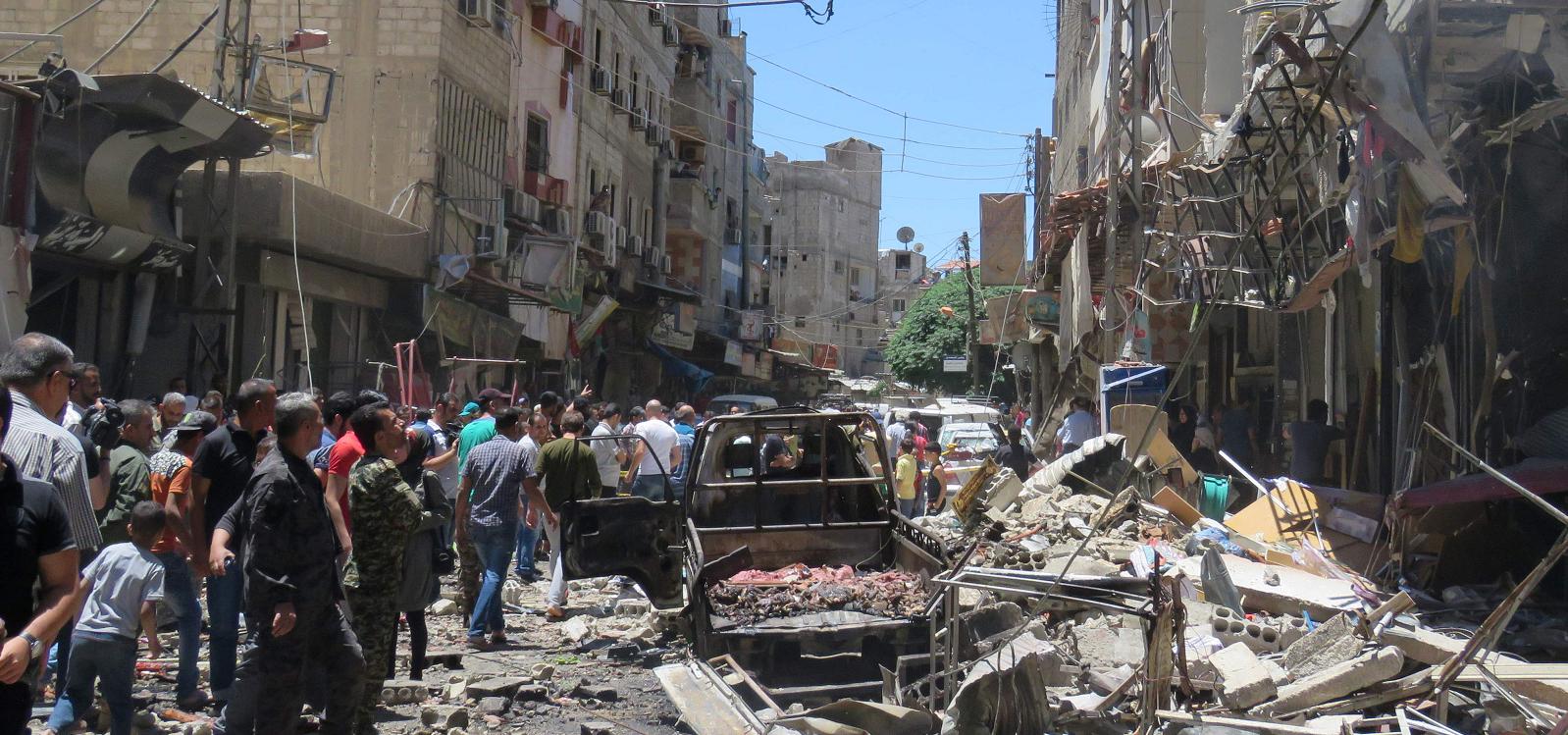 Doble atentado deja más de 20 muertos en Damasco