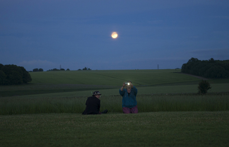 Así fue la ‘luna de fresa’, el deslumbrante fenómeno que se da casi 50 años