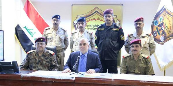 Al-Abadi promete la pronta izada de la bandera de Irak en Faluya